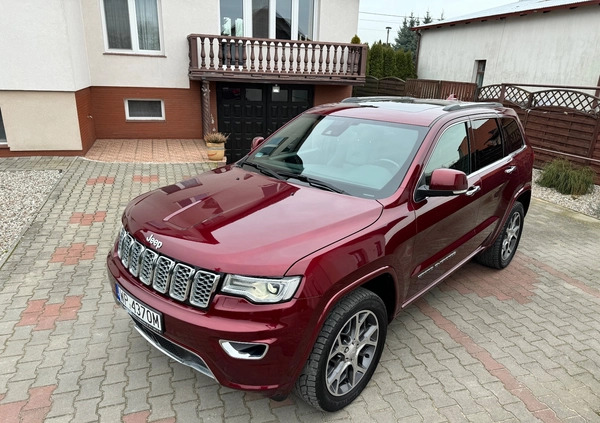 Jeep Grand Cherokee cena 149900 przebieg: 107100, rok produkcji 2018 z Włocławek małe 667